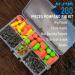 Dr.Fish 200PCs Pompano Rig Making Kit | Surf Fishing Rig Accessories | Saltwater Bottom Rig Parts with Circle Hooks, Beads, Swivels, and Snaps - Buy Online on SooperMarket.com