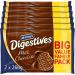 McVitie's Milk Chocolate Digestive Twin Pack 532 g (Pack of 6) Milk Chocolate Digestives 2 x 266g (Pack of 6)