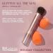 Real Techniques Glitter All The Way Brush & Sponge Set - Limited Edition Makeup Tools for Blending & Contouring | Latex-Free Holiday Gift - Buy Online on SooperMarket.com