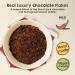 South Devon Chilli Farm Mint Chilli Drinking Chocolate | Indulgent Gluten-Free Vegan-Friendly Chocolate Flakes in a Jar | 200g - Buy Online on SooperMarket.com