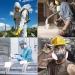ANUNU Reusable Half Face Respirator with Filters/Goggle - Protection Against Dust, Organic Gas, and Vapors for Epoxy Resin, Welding, Woodworking - Buy Online on SooperMarket.com