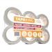 Tape King Clear Packing Tape - 60 Yards Per Roll (6 Refill Rolls) - 2 Inch Wide Stronger 2.7mil, Heavy Duty Sealing Adhesive Industrial Depot Tapes for Moving Packaging Shipping, Office & Storage 6 Rolls / 2" Wide 6