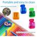 OFiSEXPT Dual Hole Manual Pencil Sharpener - 4 Pack for Students and Adults | School, Home, Office Use - 4 Colors - Buy Online on SooperMarket.com