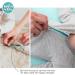 100% Cotton Two-Way Zipper Baby Sleepsuit Unisex Onesie Romper 6-12 Months Rainbow - Buy Online on SooperMarket.com