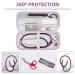 Premium Stethoscope Case for MDF & Littmann Models - Durable Purple with Mesh Pocket for Nurse Accessories - International Shipping Available - Buy Online on SooperMarket.com