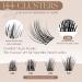 Shop Lashview DIY Lash Extension Kit - 144 PCs Cluster Bond Seal & Tools for Perfect Eyelashes | International Shipping Available - Buy Online on SooperMarket.com