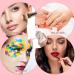 Buy Stainless Steel Makeup Mixing Palette & Spatula | Professional Cosmetic Foundation & DIY Art Supplies - Buy Online on SooperMarket.com