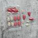 Almond Press on Nails - Short Floral Acrylic Nails Kit | Glossy Fall Design | 24Pcs Reusable Stick On Nails for Women & Girls - Buy Online on SooperMarket.com
