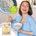 Buy Konjac Rice - Zero Carb Low-Calorie Shirataki Rice (210g) | Gluten-Free Vegan & Keto-Friendly - Fiber Kingdom - Buy Online on SooperMarket.com