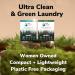 Eco Living Club Laundry Detergent Sheets Hypoallergenic Eco-Friendly Biodegradable Plastic Free Paraben and Cruelty Free Travel Friendly Eco-strips (40 Load) (Spring Scent) - Buy Online on SooperMarket.com
