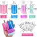 60 Pcs Hair Rollers Set with Duckbill Clips - 4 Sizes & Colors for DIY & Hair Salon Hairstyling - Buy Online on SooperMarket.com