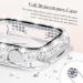Goton 2-in-1 Waterproof Bling Case for Apple Watch 40mm - Full Glitter Diamond Rhinestone Bumper Cover for Women | Compatible with SE (2nd Gen), Series 6/5/4 - Clear - Buy Online on SooperMarket.com