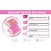 Botanique Disposable Lip Brush Wands - Beauty Tool Kit for Lipstick, Lip Liner, Gloss - Hot Pink - Buy Online on SooperMarket.com