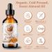 Organic Sweet Almond Oil 4oz - Bella Terra Oils | Pure Cold-Pressed Vitamin E Rich - Luxurious Skin Care - Buy Online on SooperMarket.com