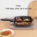 DELURA Saucepan 3-in-1 Frying Pan Cooking Wok Pot Cookware Breakfast Egg Pan Skillet Kitchen Utensils Wok - Buy Online on SooperMarket.com