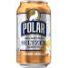 Polar Seltzer Water Orange Vanilla 12 Pack - Refreshing 12 Fl Oz Cans - Buy Online on SooperMarket.com