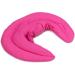 Cozy Neck Pillow with Stand-Up Collar - Pink Grape Seed Heat Pad for Ultimate Comfort - Buy Online on SooperMarket.com