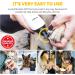 LuckyTail Dog Nail Grinder Trimmer: Professional 2-Speed Electric Pet Grooming Tool Kit | Quiet & Painless Paw Clipping | Rechargeable - Buy Online on SooperMarket.com