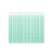 500 PCS GLITTER GREEN Stucks Disposable Lip Brush Makeup Gloss Wands Applicator Tool Wands Lipstick Applicators Wands