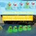 100Pcs Mini Resin Luminous Ducks - Glow in The Dark Rubber Ducks for DIY Crafts & Fairy Garden - 8 Color Assortment - Buy Online on SooperMarket.com