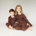 DreamBuy Ribbed Pyjama/Tracksuit/Loungewear | Unisex Kids-Adults | 20 Colours | 1-2 Years | Chocolate - Buy Online on SooperMarket.com