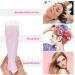 2pcs Pink Root Comb & Oil Applicator Bottle for Hair Treatment at Home - Buy Online on SooperMarket.com