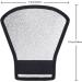 Neewer Silver/White Flash Diffuser Reflector for Nikon, Canon, Sony, Pentax, Olympus, Yongnuo, Godox Speedlite Flashes - Buy Online on SooperMarket.com