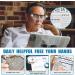 Magnifying Glasses with LED Light Big Zoom Vision Reading Glasses Eyewear Rechargeable 160% Magnification Eyeglasses Hands Free for Reading Hobbies and Close Work Black - Buy Online on SooperMarket.com