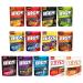 Peaceful Squirrel Variety, BIGS Sunflower Seeds Variety Pack Sampler of 13 Flavors, Keto Friendly, On-The-Go Snack, 5.35 Ounce