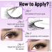 Wispy False Eyelashes with Eyelash Glue Cat Eye Lashes Natural Look 10 Pairs Reusable Eyelashes 3D Fake Strip Lashes with 5ML Lash Glue Cat Eye Natual - Buy Online on SooperMarket.com