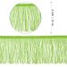 6 Rolls/12 Yards Multi-Colored Fringe Trim Lace Ribbon - DIY Sewing Crafts Curtains Decor - 4 Inch Vivid Colors - Buy Online on SooperMarket.com