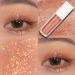 Geeneiya Korean Makeup Glitter Eyeshadow Liquid Eye Shadow Gold Bling Eyeliner - Long Lasting & Quick Drying Pigmented Formula for Crystals Eye Makeup - Romantic Champagne 02 - Buy Online on SooperMarket.com