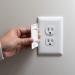 Qdos StayPut Double Outlet Plug Cover - Secure Fit, Beveled Edges - 6 Pack, White - Buy Online on SooperMarket.com
