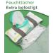 Buy Jubi Mint Organic Cotton Changing Mat - Eco-Friendly Travel Diaper Mat with Space for 4 Diapers & Wet Wipes - Buy Online on SooperMarket.com