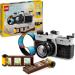 LEGO Creator 3in1 Retro Camera Toy to Video Camera to TV Set, Kids' Desk Decoration or Bedroom Accessories, Photography Gifts for Girls and Boys Aged 8 Plus Years Old Who Enjoy Creative Play 31147