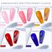 MEET ACROSS Rainbow Cat Eye Gel Nail Polish Kit - 5 Colors Jelly Soak Off UV LED Gift Box + Magnet Stick - Buy Online on SooperMarket.com