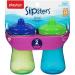 Playtex Sipsters Stage 2 Spill-Proof  Leak-Proof  Break-Proof Spout Sippy Cups - 9 Ounce - 2 Count (Color May Vary) 2 Count (Pack of 1) Spout Sippy Cup