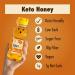 ChocZero Sugar-Free Honey - Keto Sweetener - All Natural, Vegan-Friendly, Zero Sugar Substitute | 10.5oz Jar - Buy Online on SooperMarket.com