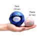 Tranquil Serenity Bath Bomb with Crystal Necklace - Extra Large 10 oz - Made in USA - Buy Online on SooperMarket.com