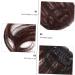 WOFASHPURET Piece Hair Toppers Extension Ponytail Wig Black Wigs Barrettes for Women Air Fringe Bangs Faux Hair Bun Wispy Bangs Wig Toupee for Women Hair Barrettes Scisors Clip Air Bangs Miss 18.00X6.50X0.50CM Brown - Buy Online on SooperMarket.com