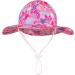 LANGZHEN Baby Girls Beach Sun Hat | Adjustable Toddler Kids Wide Brim Play Hat with Chin Strap | 6-12 Months - Buy Online on SooperMarket.com