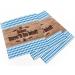 Ittenga Bayrisch Blau Wei Schee Napkins 30x30cm - 20 Pack 3-Layer for Oktoberfest & Festivals - Buy Online on SooperMarket.com