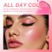 2PCS Cooling Water Jelly Lip Tint & Blush - 3-in-1 Cheek & Lip Makeup - Chill Poppy Pink Stain Gloss - Buy Online on SooperMarket.com