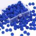 150 Pcs Pom Poms for Craft  1 Inch Pom Pom Balls Poms Arts and Crafts for Creative Decorations  Blue Pompoms for Crafts Kids DIY Projects