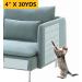 Cat Scratch Deterrent Tape - 4 x 30Yds Transparent Double Sided | Furniture Protector for Couch, Carpet, Doors | Pet & Kid Safe - Buy Online on SooperMarket.com