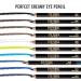 kiss new york Professional Slim Eye Pencil | Creamy Soft Eyeliner in Teal Blue | Long-Lasting Water-Resistant Formula for Natural Eye Makeup - Buy Online on SooperMarket.com