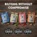 Raging Bull 1kg Biltong and Droewors Combo - 2 x 250g Original Beef Biltong & 2 x 250g Original Beef Droewors - High Protein Snacks - Grass Fed Beef Drowers - Low Carb Keto Snacks - Beef Sticks Original Biltong & Droewors - Buy Online on SooperMarket.com