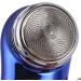Electric Beard Trimmer Long Battery Life Type C Rechargeable Mini Beard Trimmer One Button Control for Car (Polished Blue) - Buy Online on SooperMarket.com