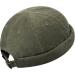 Clape Cotton Docker Cap for Men - Adjustable Seemanns Cap with Corduroy Brimless Design - Perfect Fishing Beanie - HBH01-Green - Buy Online on SooperMarket.com