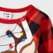 PatPat Family Matching Christmas Pajamas Set - Tree Snowflake & Letters Print - Red/Black - Baby 3-6 Months - Buy Online on SooperMarket.com
